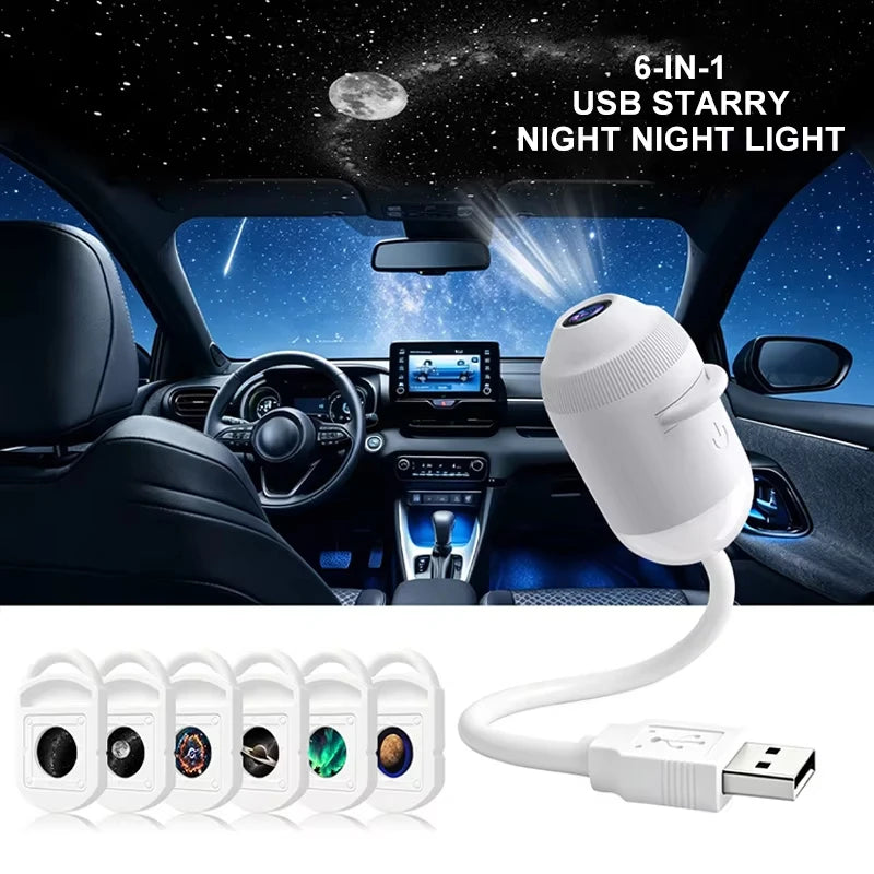 Glowbit galaxy projector 6-film pack